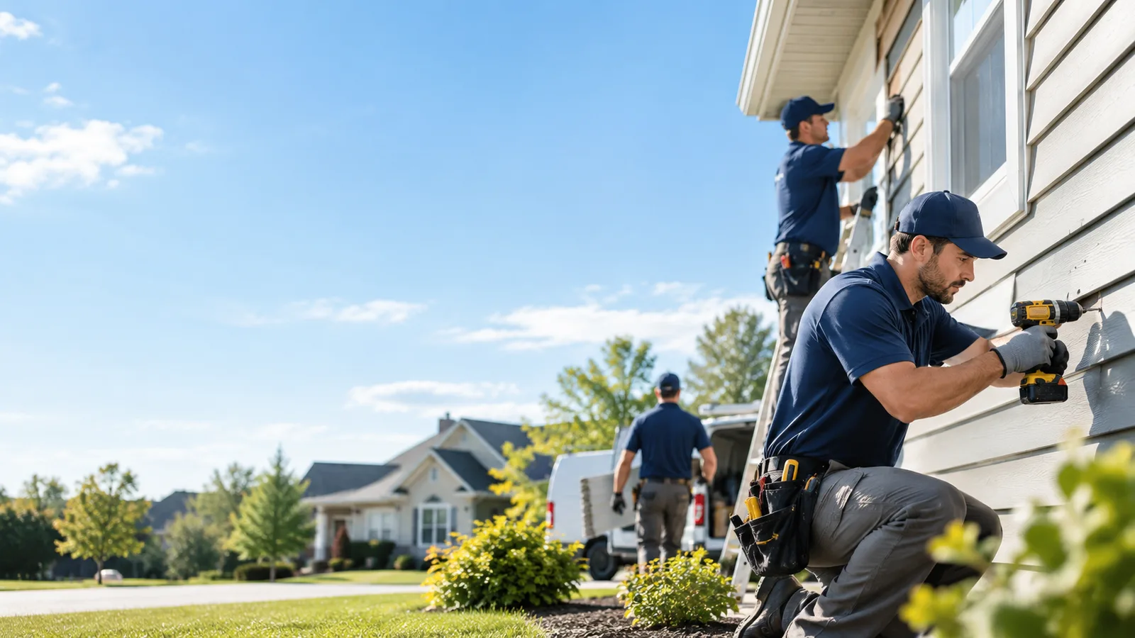 Partial Siding Replacement in Howard City, MI